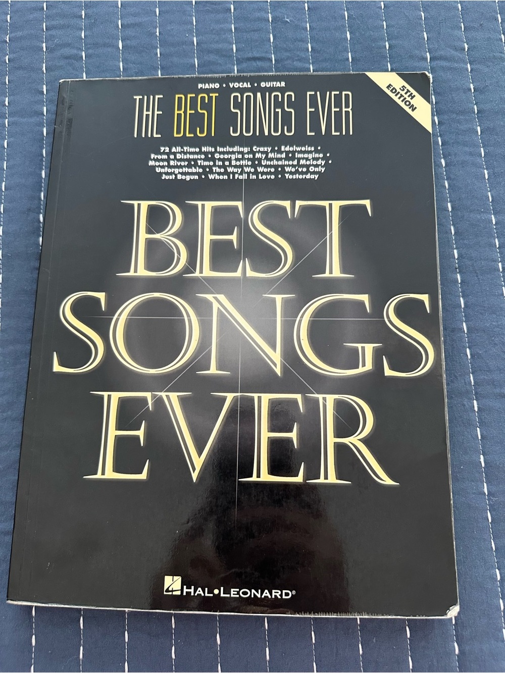 The Beat Songs Ever 5th edition Piano Voice Guitar Sheet Music